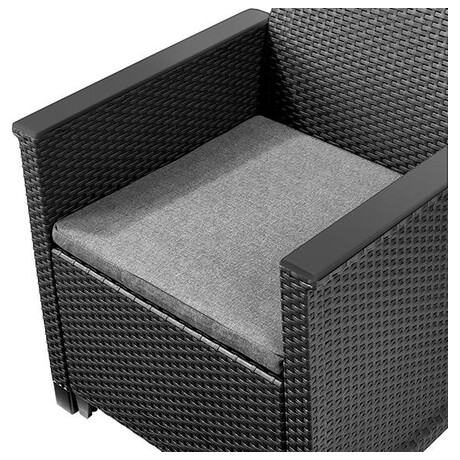 EMMA 3&nbsp;seaters sofa set -&nbsp;grafit Keter (foto 3)