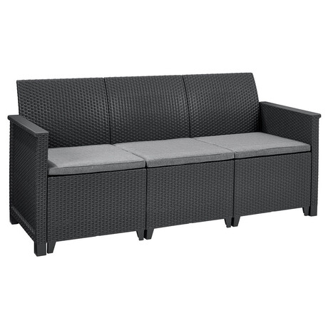 EMMA 3&nbsp;seaters sofa set -&nbsp;grafit Keter (foto 1)
