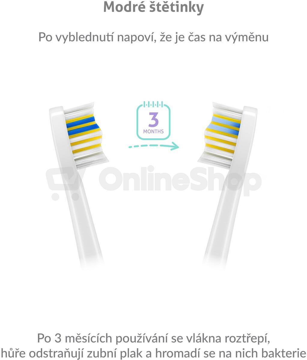 TrueLife 2x náhradní hlavice SonicBrush Compact - Sensitive (TLSBCHWSE)