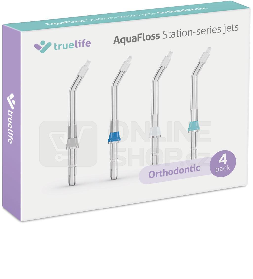 TrueLife AquaFloss Station-series jets Orthodontic 4 pack