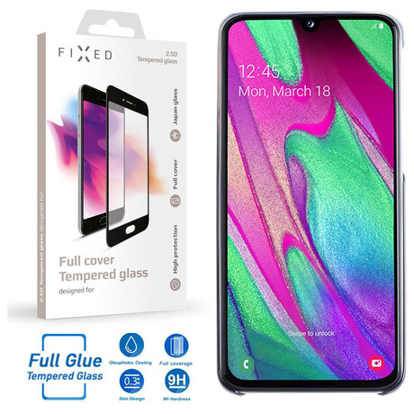 Ochrann sklo FIXED Galaxy A40 (FIXGFA-400-BK)