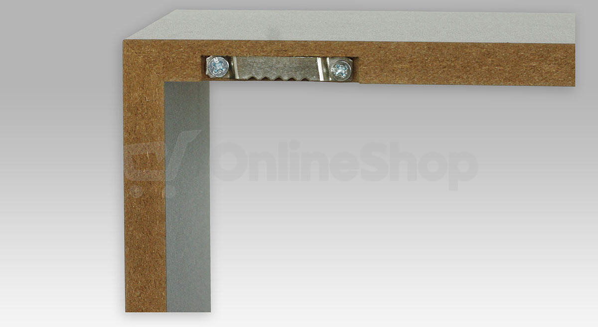 Polička, mdf, bílá, P-008 WT2 Autronic