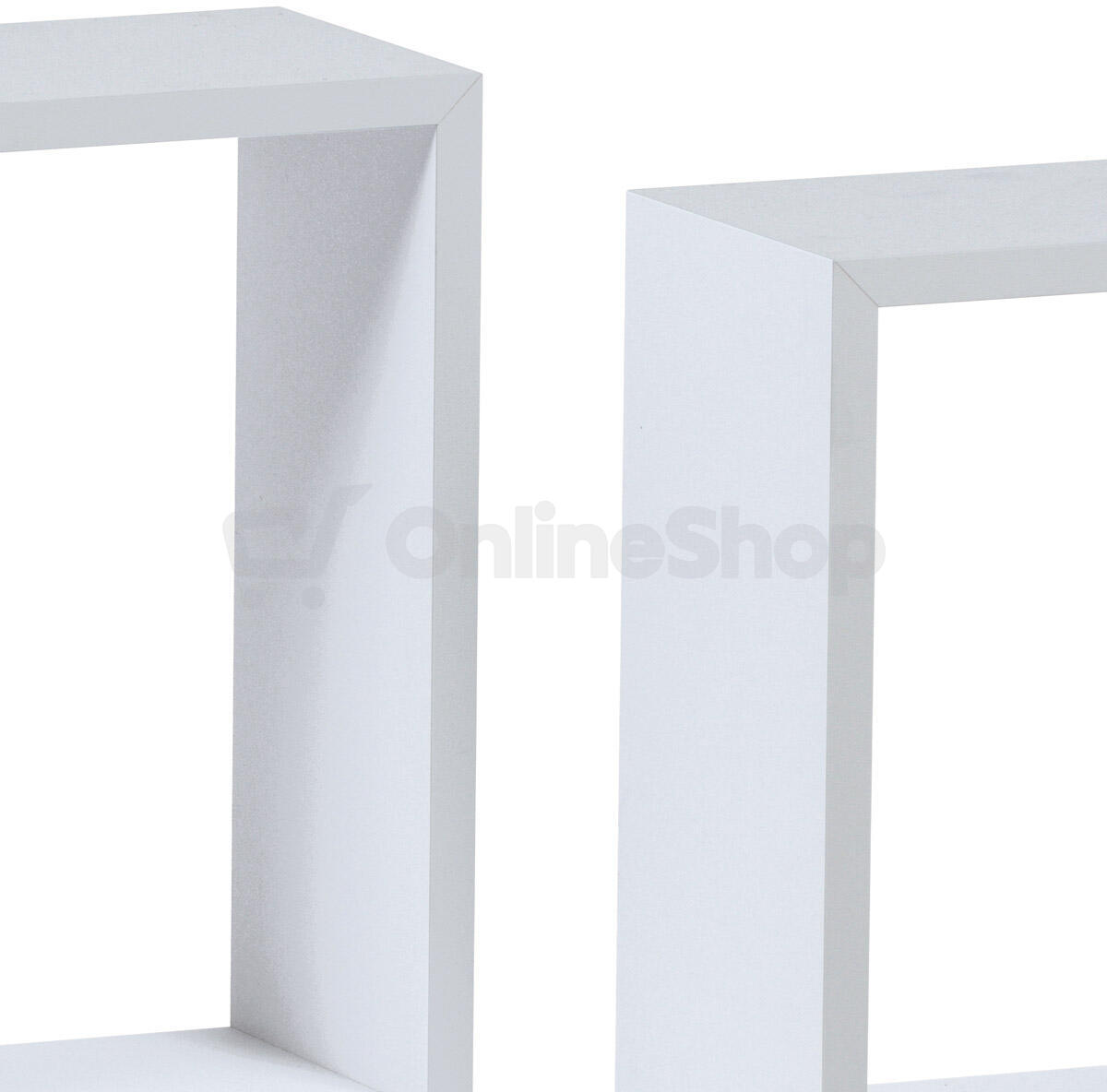 Polička, mdf, bílá, P-008 WT2 Autronic