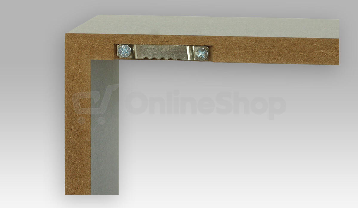 Polička, mdf, šedá, P-009 GREY2 Autronic