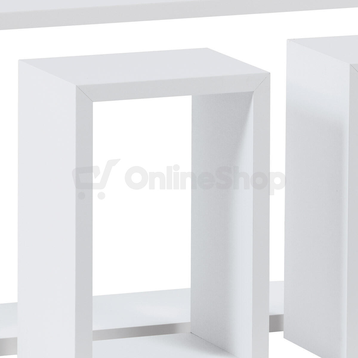 Polička, mdf, bílá, P-009 WT2 Autronic