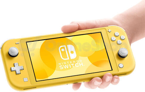 Herní konzole NINTENDO Switch Lite žlutá (NSH110)