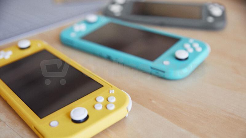 Herní konzole NINTENDO Switch Lite žlutá (NSH110)