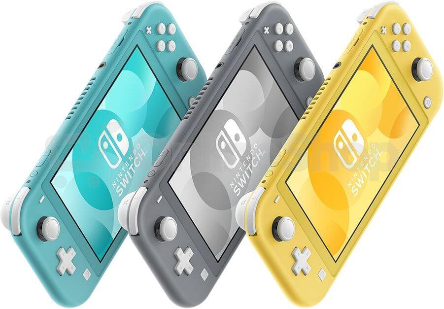 Herní konzole NINTENDO Switch Lite žlutá (NSH110)