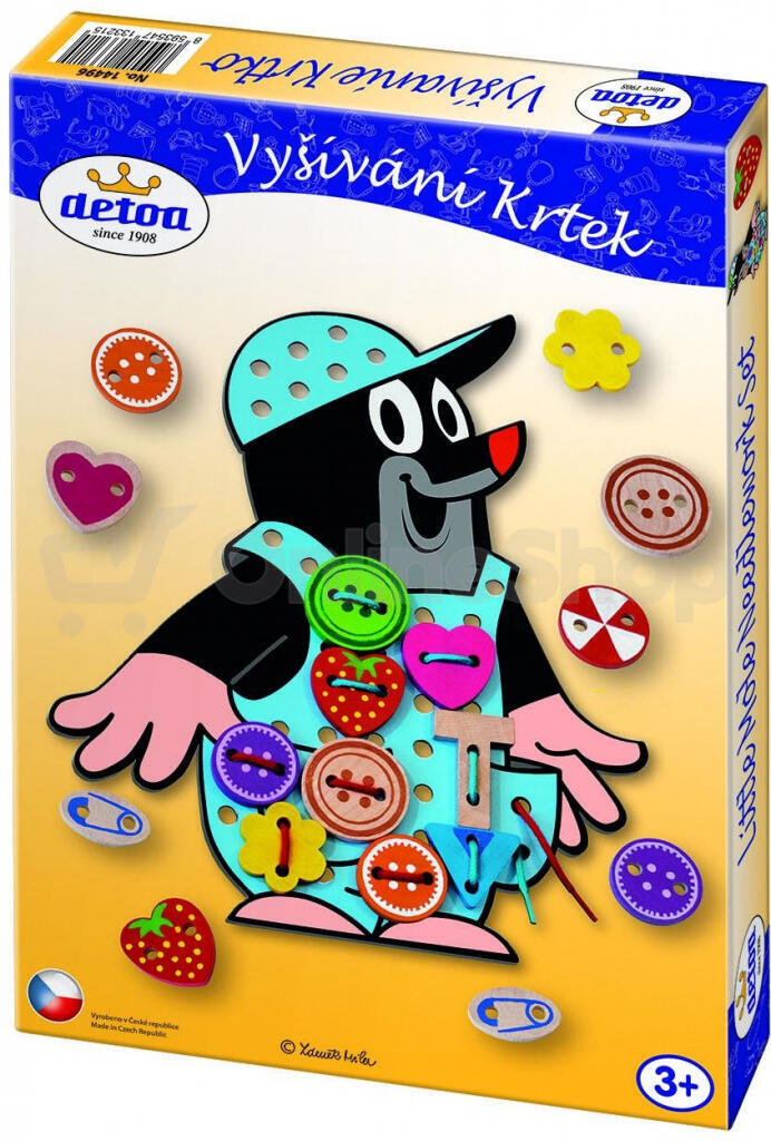 Vyšívání Krtek