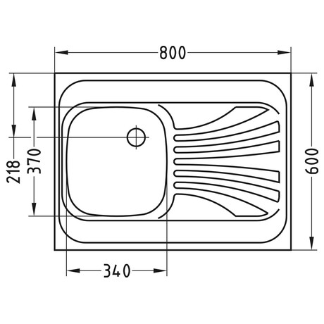 Dez Alveus CLASSIC 30 (800x600 mm) - Universal F