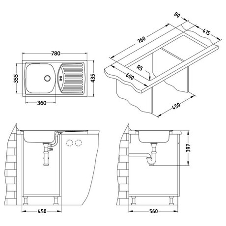 Alveus BASIC 150 DEKOR -&nbsp;F (foto 1)