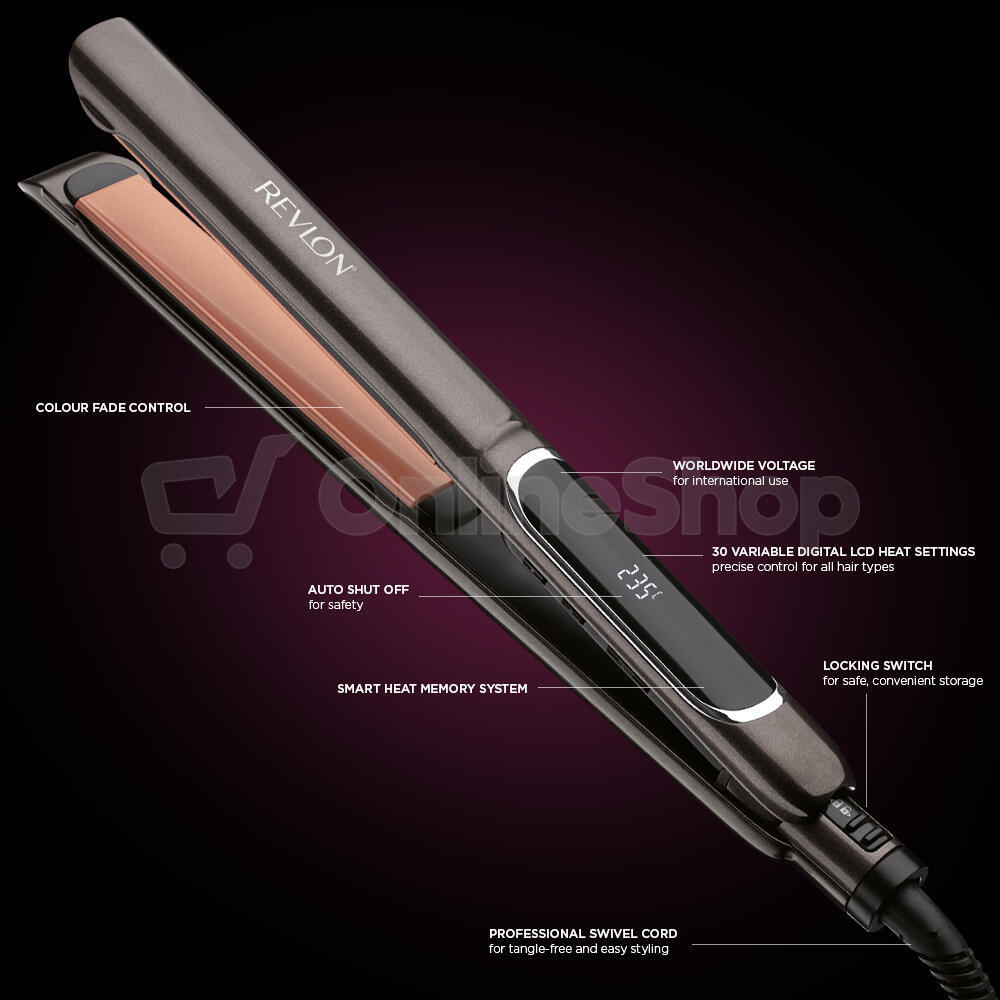 REVLON RVST2175E Salon Straight Copper Smooth