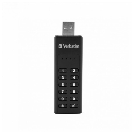 VERBATIM USB 3.0 Drive 128 GB - Keypad Secure (R:160/W:150 MB/s) GDPR (49429)