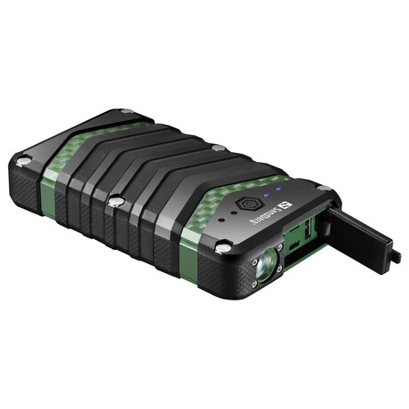 Powerbanka Sandberg USB 20100 mAh, Survivor Outdoor, ernozelen (420-36)