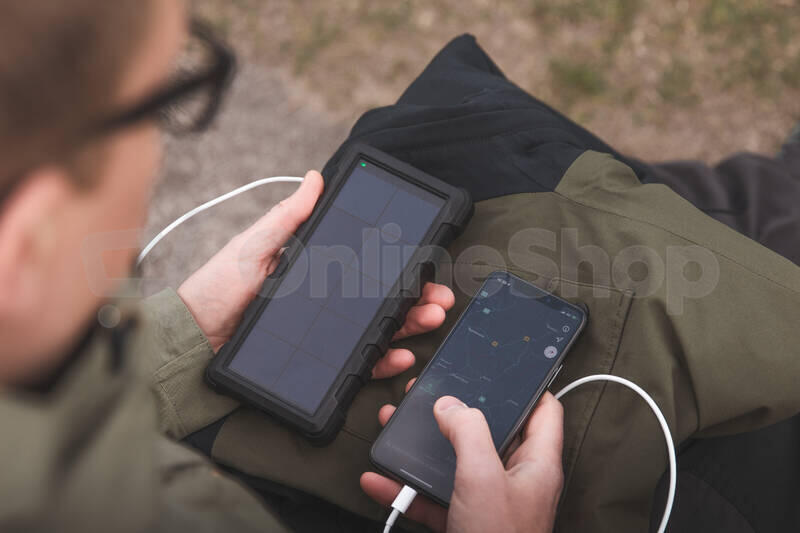 Powerbanka Sandberg USB 24000 mAh, Outdoor Solar, černá (420-38)