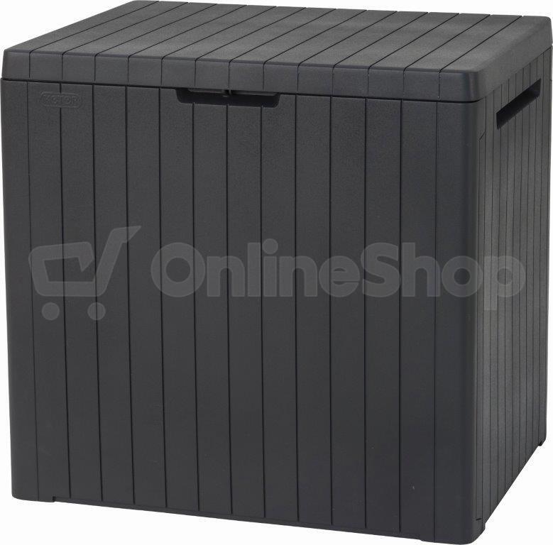Plastový box Keter CITY BOX 113L, grafit