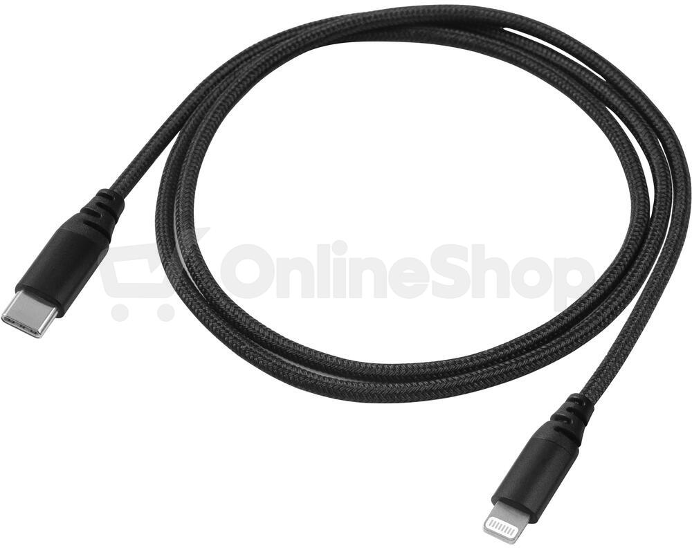 Kabel Yenkee YCU 631 BK USB C / lightning 1m