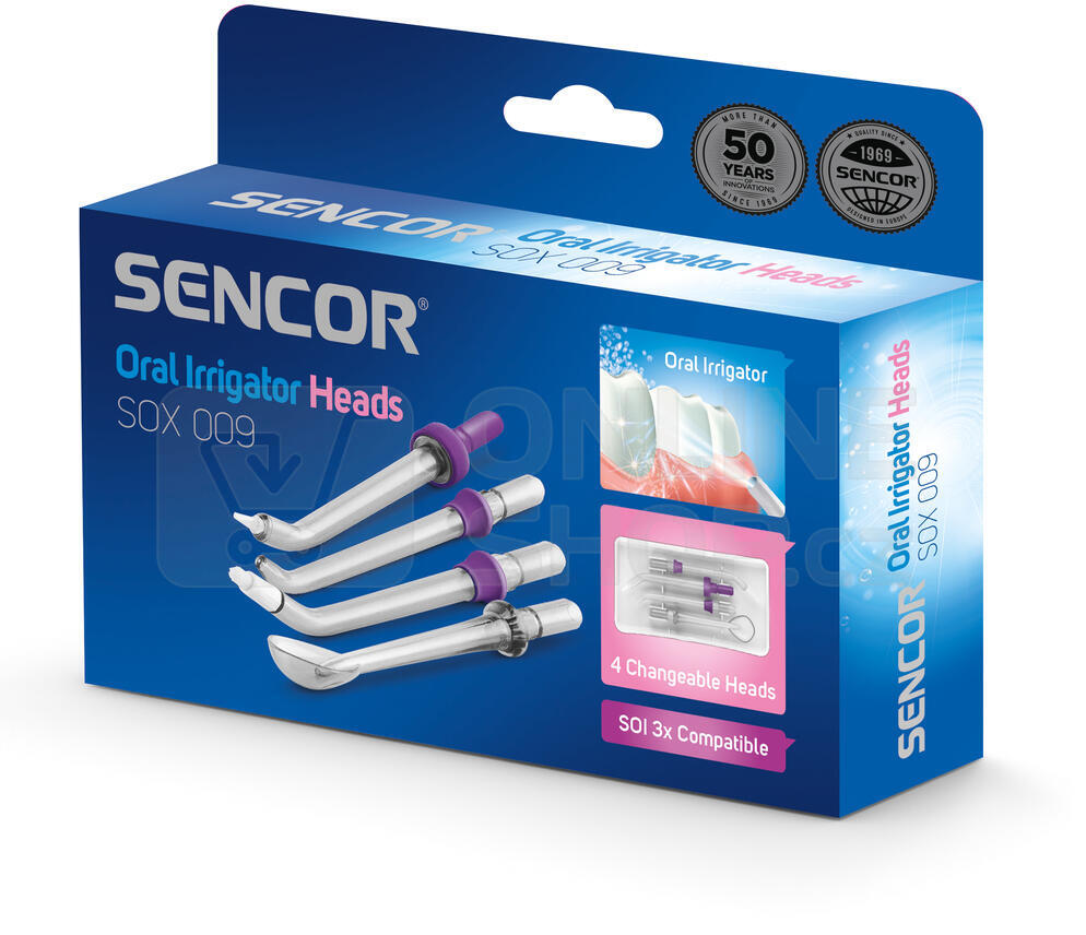Náhradní hlavice pro ústní sprchu Sencor SOX 009 pro SENCOR SOI 3x