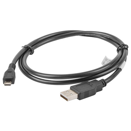 NATEC LANBERG Kabel USB 2.0 AM/Micro, 1m, černý (foto 1)