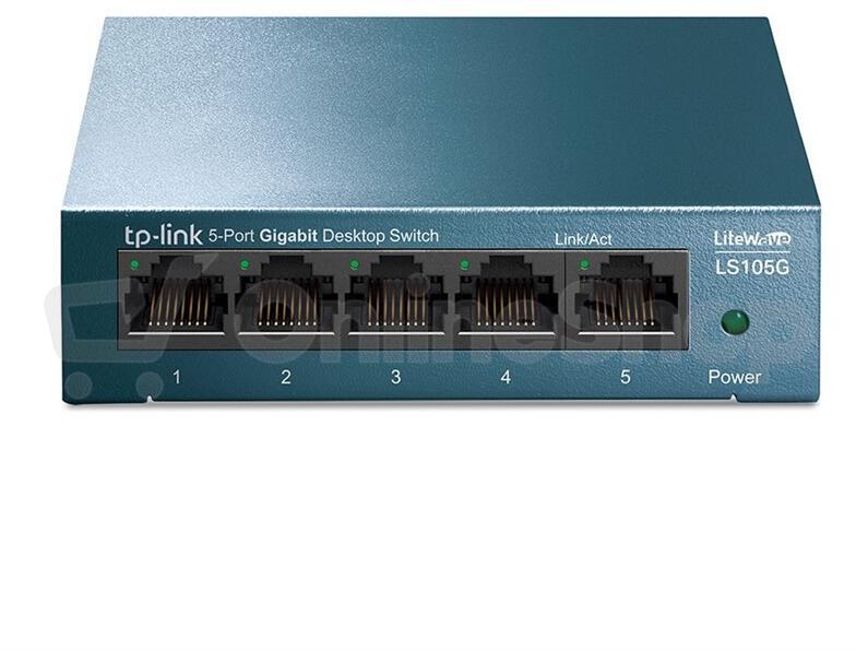 TP-Link LS105G 5xGigabit Desktop Switch fanless