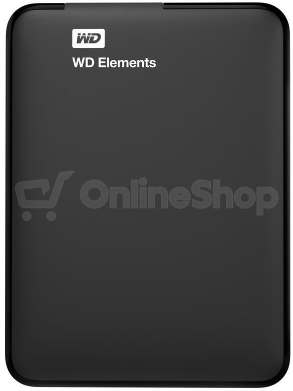 Externí disk Western Digital Elements Portable 1TB (WDBUZG0010BBK-WESN), černý