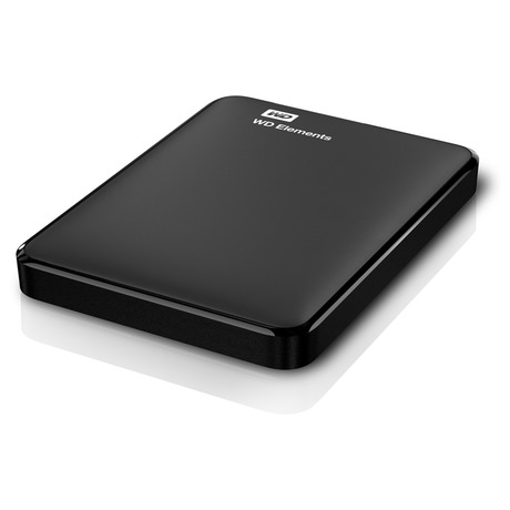 Extern disk Western Digital Elements Portable 1TB (WDBUZG0010BBK-WESN), ern