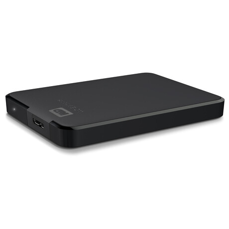 Extern disk Western Digital Elements Portable 1TB (WDBUZG0010BBK-WESN), ern