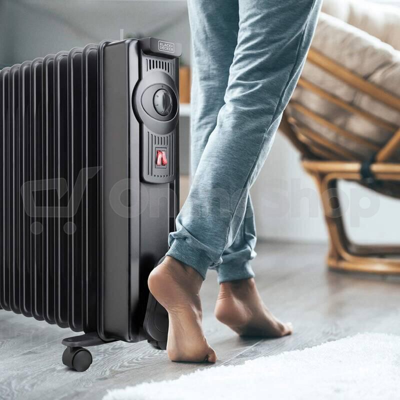 Black+Decker BXRA1500E olejový radiátor