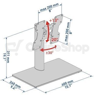 TV držák Meliconi 480808 STAND 100-200 LCD/LED