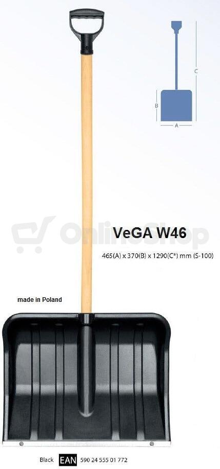 Hrablo na sníh VeGA W46