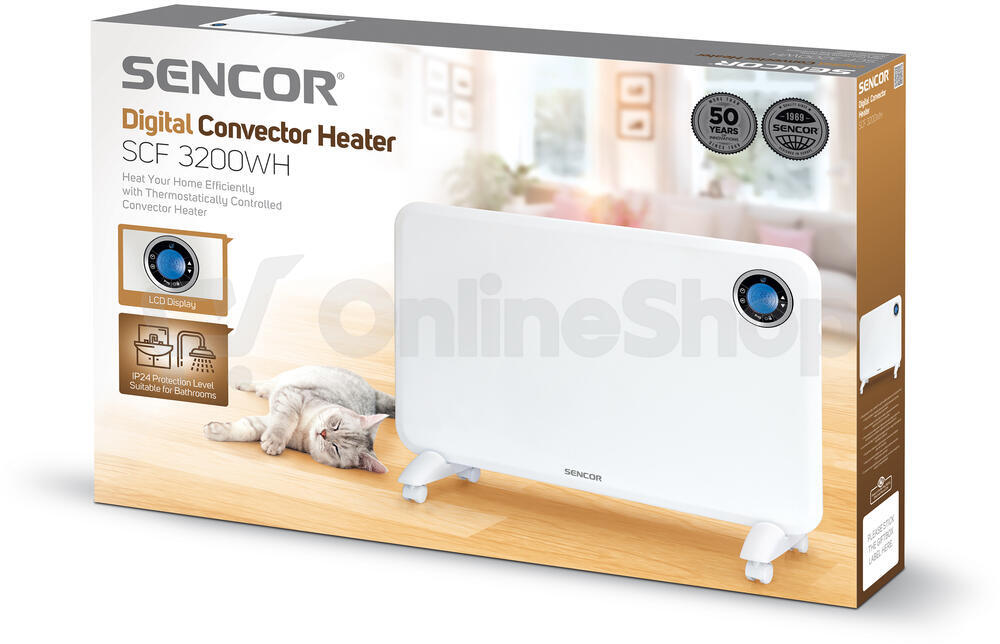 Elektrický konvektor Sencor SCF 3200WH