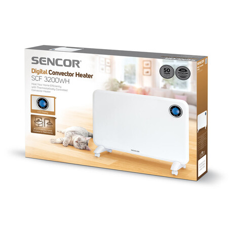 Elektrick konvektor Sencor SCF 3200WH
