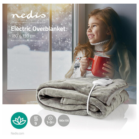 Elektrická Deka NEDIS PEBL140CWT