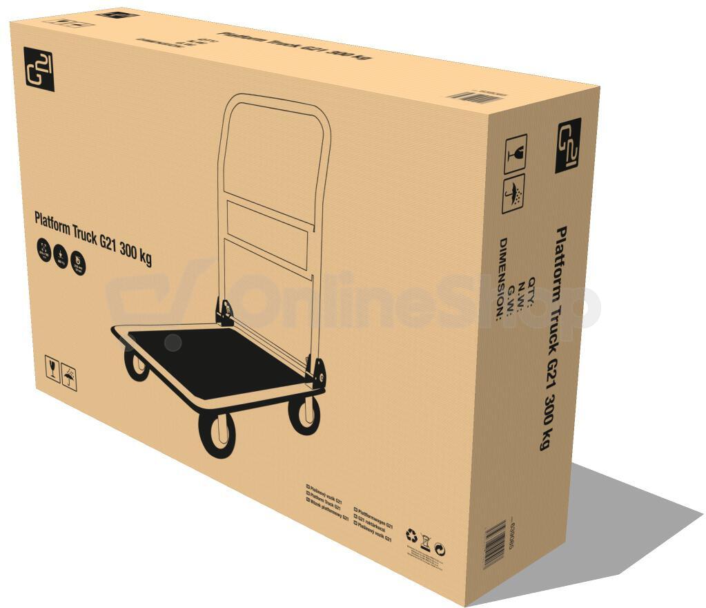 Plošinový vozík G21 300 kg