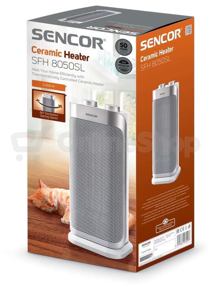 Keramické topidlo Sencor SFH 8050SL