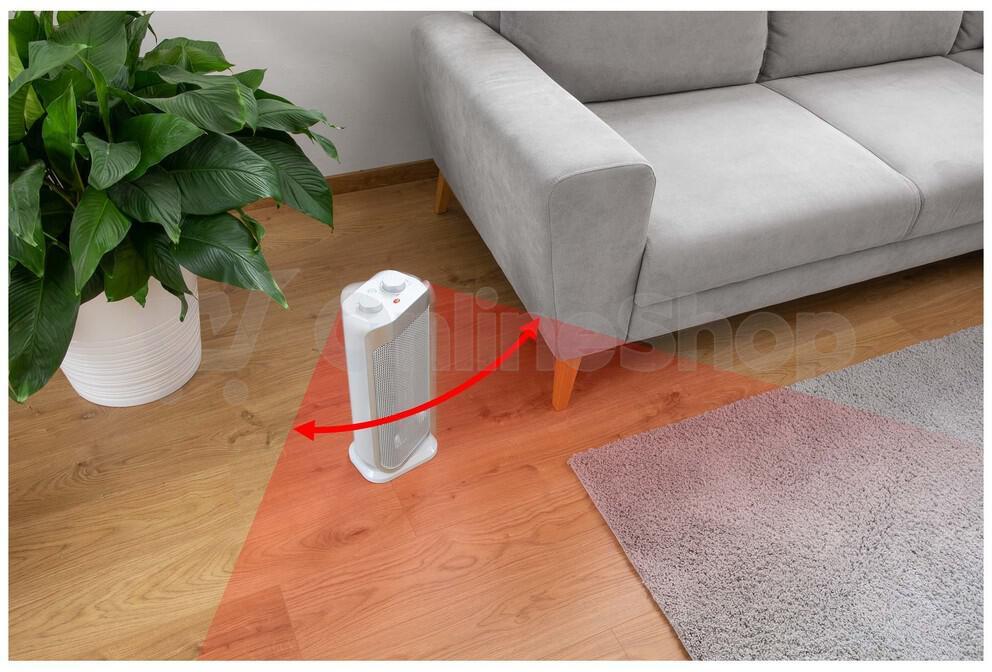 Keramické topidlo Sencor SFH 8050SL