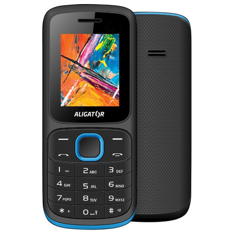 Aligator D210 Dual SIM, černo-modrý (foto 2)