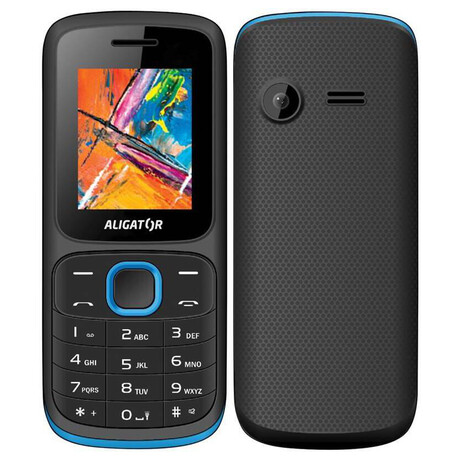 Aligator D210 Dual SIM, černo-modrý (foto 1)