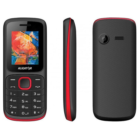 Mobiln telefon Aligator D210 Dual SIM, erno-erven (AD210BR)