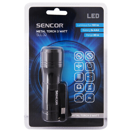 Sencor SLL 32&nbsp;ALU 3WATT 3xAAA (foto 2)