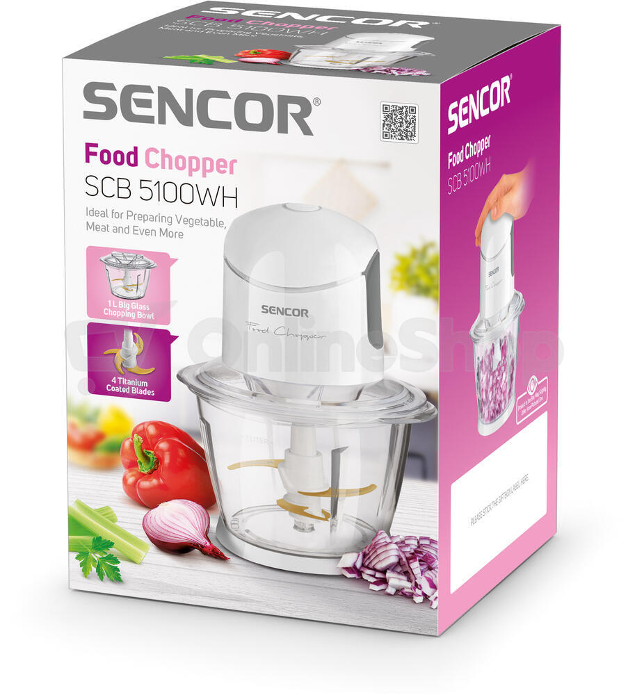 Sekáček potravin Sencor SCB 5100WH-EUE3