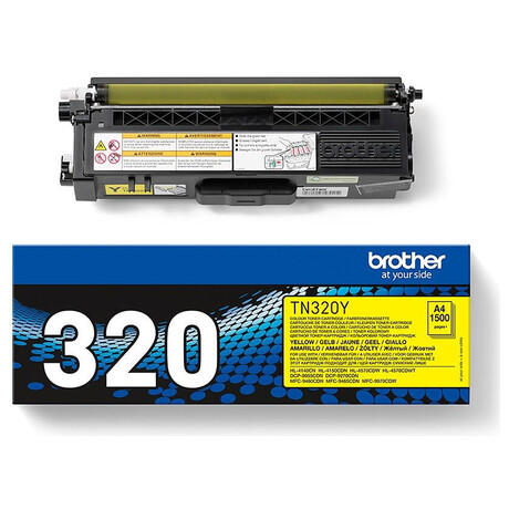 Brother TN-320Y, 1500 stran originln - lut (foto 3)