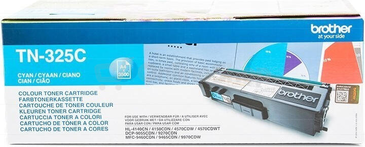 Brother TN-325C, toner cyan, 3 500 str. (TN325C)