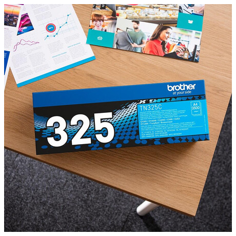 Brother TN-325C, toner cyan, 3 500 str. (TN325C)