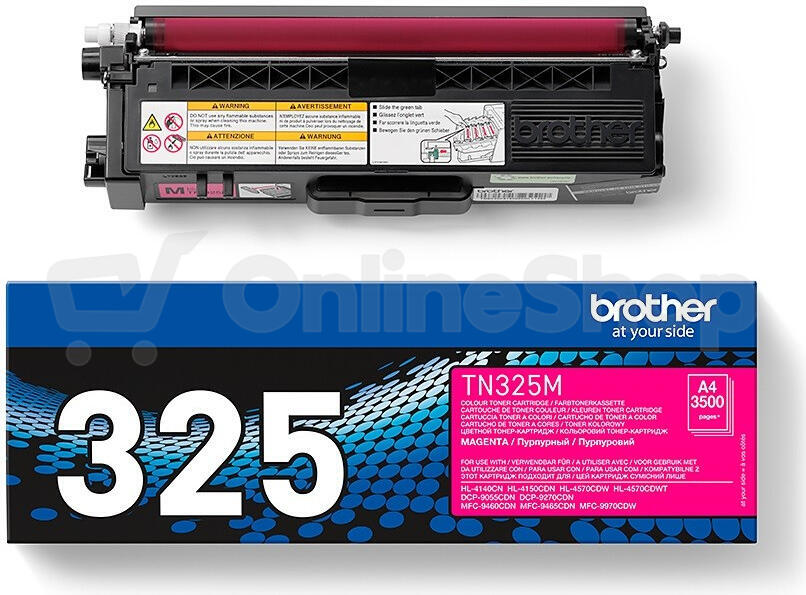 Brother TN-325M, toner magenta, 3 500 str. (TN325M)