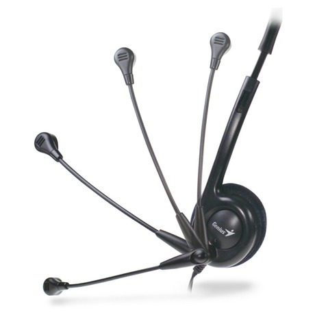 Headset Genius HS-200C - černý - Genius HS-200C -&nbsp;černý (foto 1)