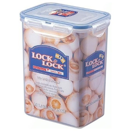 Lock&lock dza na potraviny LOCK, objem 1, 8 l, 15,1 x 10,8 x 18,5 cm