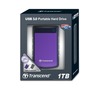 HDD ext. 2,5" Transcend StoreJet 25H3P 1TB - ern/fialov
