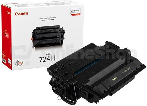Toner Canon CRG-724 H, 12500 stran originální - černá