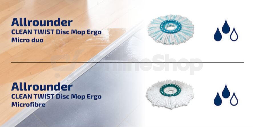 Náhradní hlavice k TWIST DISC MOP micro duo LEIFHEIT